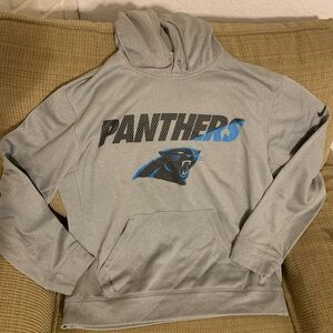 Nike Gray Panthers Hoodie Youth Medium